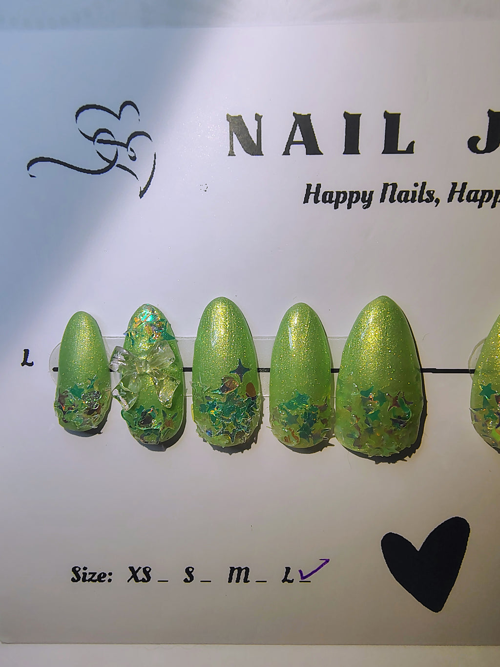 Lime Light Luxe Press-On Nails