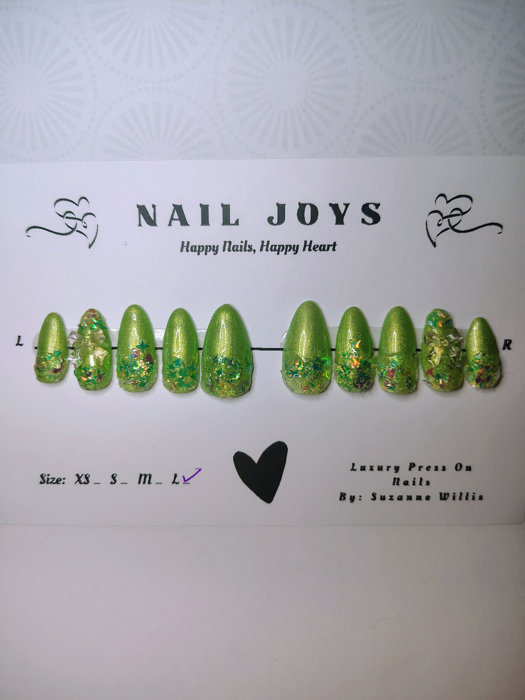 Lime Light Luxe Press-On Nails