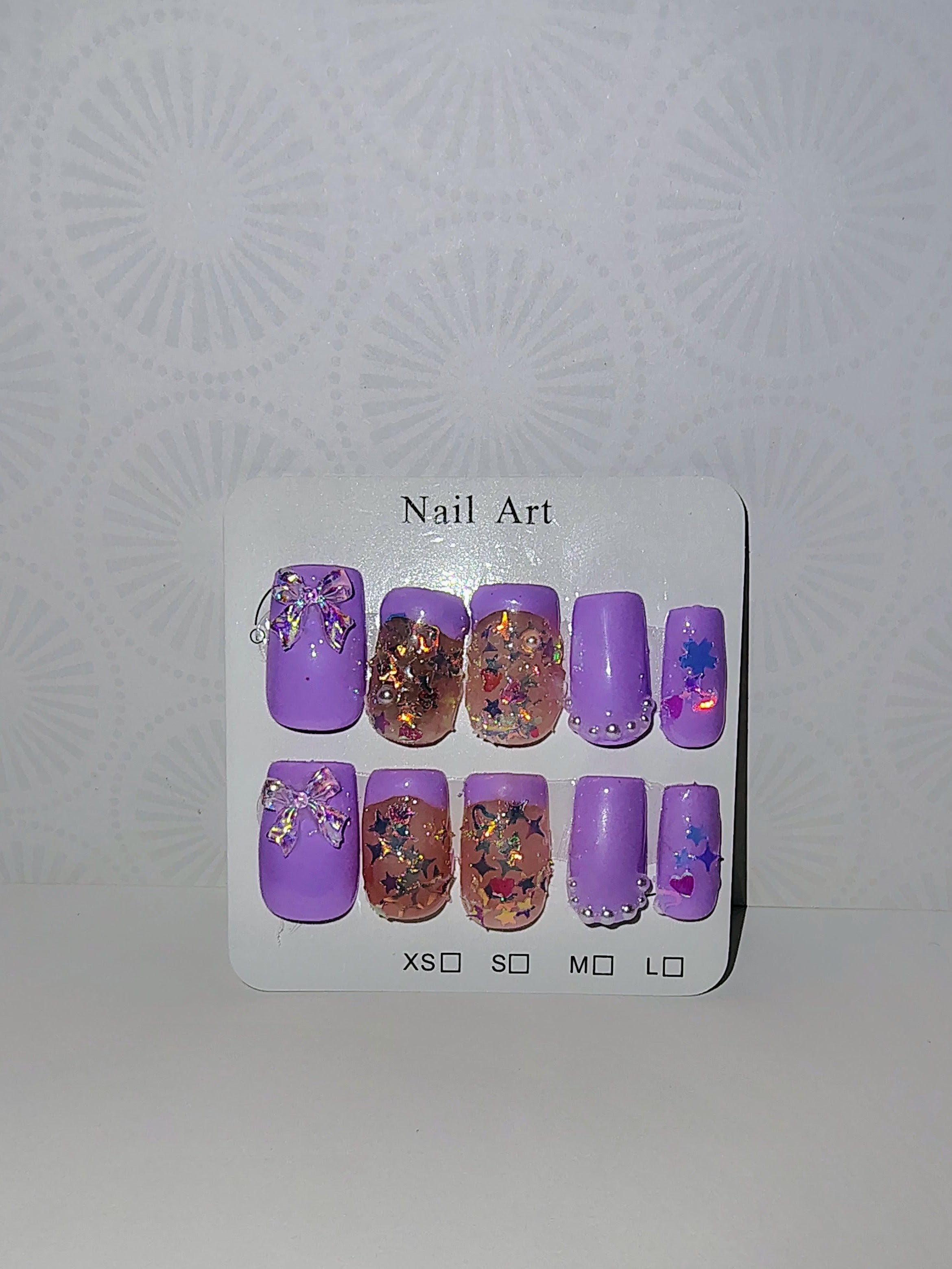 Sparkling Lilac Joys